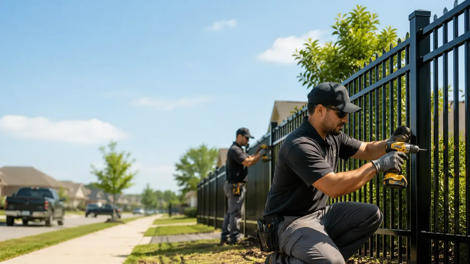 Metal Fence Installation in Charlotte, TX
